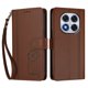 thumbnail image 3 of Funda Cartera Trébol para Xiaomi Poco X7 5G con Ranuras Tarjetas y Carga Inalámbrica Marrón, 3 of 6