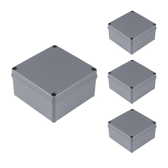 Caja de empalme Hengshanlao 150 x 150 x 75 mm IP65 (paquete de 4)