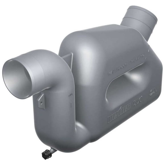 Waterlock Vetus NLP60 de plástico, giratorio de 2,4"