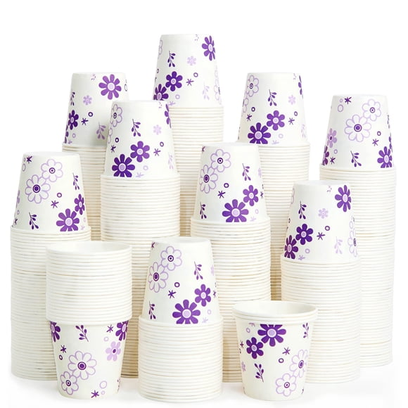 [Vasos de papel] Vasos de baño desechables JOLLY PARTY de 90 ml (paquete de 300)