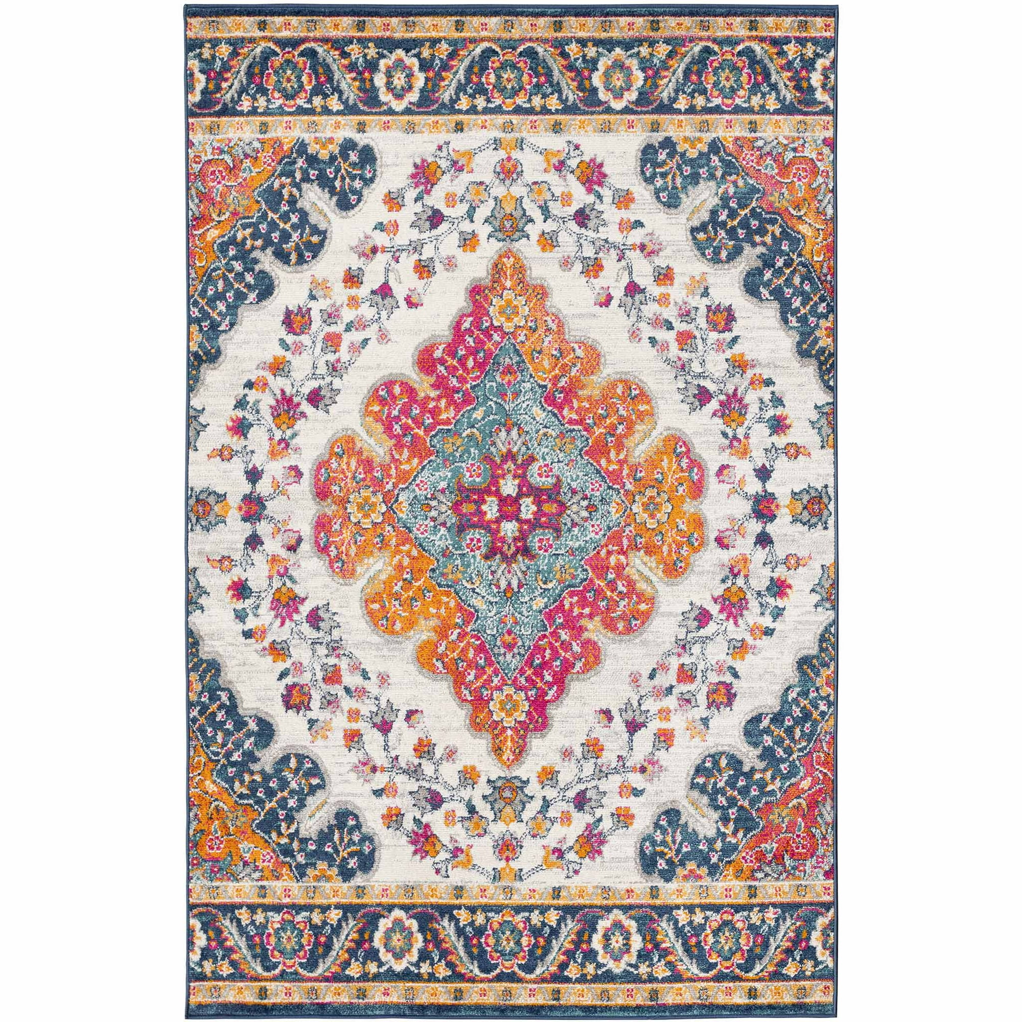 Deco2day - Alfombra Geil Bmf106a-5-bm-5x8 - 160 X 230 Cm - Multicolor