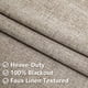 thumbnail image 4 of Cortinas FancyRoof de Lino 100% Opacas para Dormitorio, 4 of 8