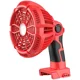 thumbnail image 4 of Ventilador Portátil para Lugar de Trabajo para Milwaukee Batería Li-ion de 18V Inalámbrica para Acampar con Lámpara, 4 of 8