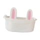 thumbnail image 1 of Cesta De Conejito De Pascua Con Forma De Bolsa Para Huevos Para Niños, Bonita Y Suave, Ideal Para Regalos De Decoración Festiva, Fruta Rosa Y Blanca., 1 of 5