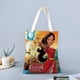 thumbnail image 2 of Elena de Avalor Bolso de tela con estampado de lienzo para mujer, bolsa de compras reutilizable y estética, con cremallera interior, regalo para mujer, 35 × 40 cm., 2 of 6