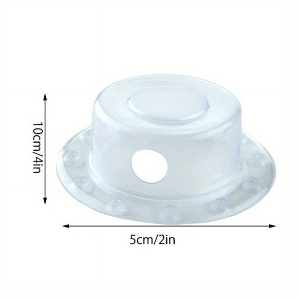 1pc/2pcs Bathtub Drainage Suction Cup, 3.94*1.97inch Large Suction Cup Drainage, Bathtub Universal Drain, Drainage With Hair Catcher