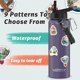 thumbnail image 4 of Botella de agua Watersy 1200 ml aislada con pajilla – púrpura, 4 of 9