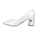 thumbnail image 3 of Zapato Exs Fiesta Cuero Plateado, 3 of 5