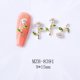 thumbnail image 1 of Xiao Hua Accesorios para Uñas Goteo Aceite Flor, 0.59 X 0.35 inch Accesorios de Uñas Flor 3D, Manualidad DIY para Accesorios de Uñas de Fondo Plano, 50 Piezas, Varilla de Flor Dorada+flor Plateada, 1 of 5