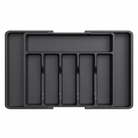 Organizador de cubiertos Negro