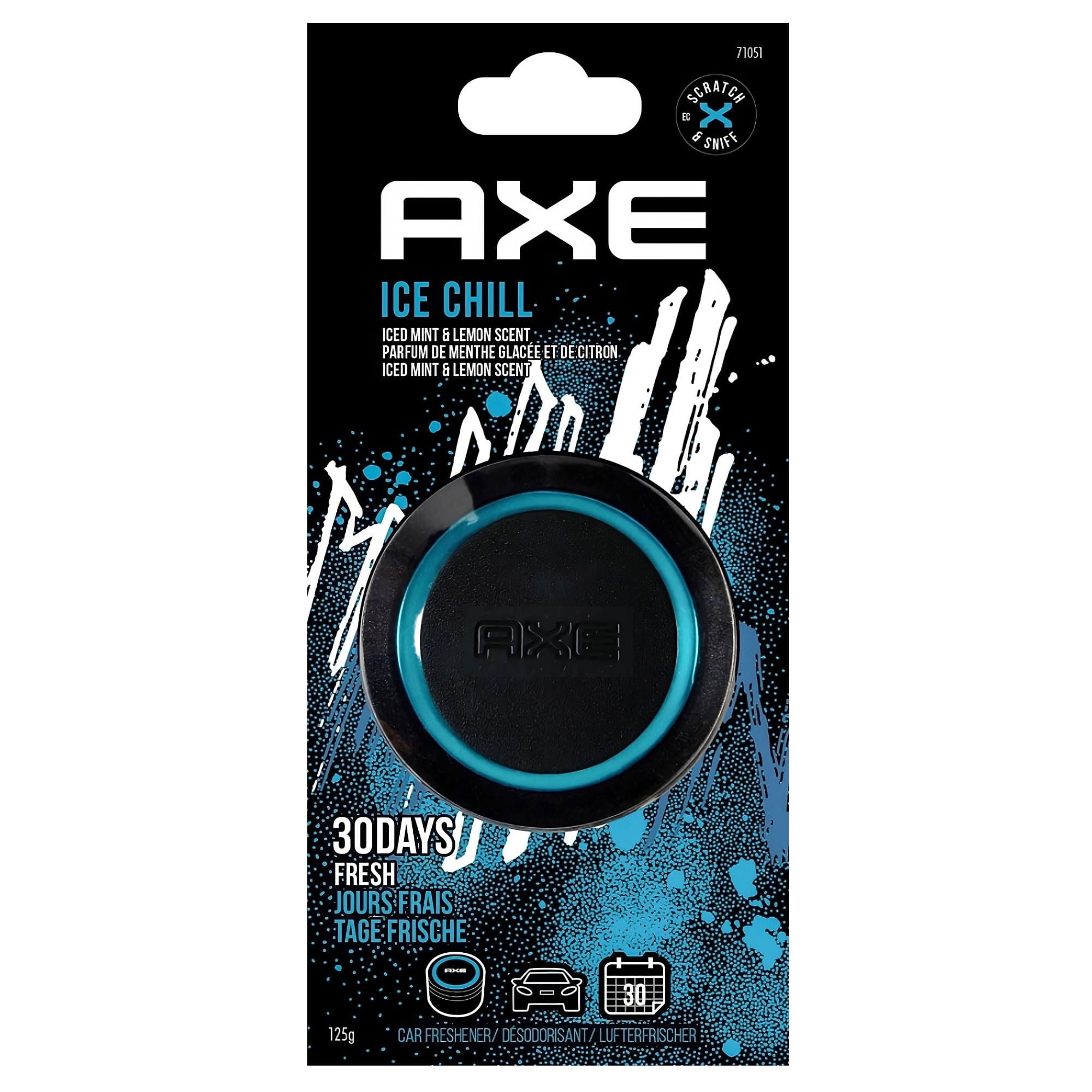Aromatizante De Auto Axe Gelcan Ice