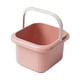 thumbnail image 4 of Cubo De Pie De Piso De Piso De Remojo Portátil Para El Pie Para La Limpieza Del Hogar Rosa Rosa, 4 of 5