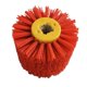 thumbnail image 3 of Cepillos De Tambor De Alambre Abrasivo Rueda Tampón De Pulido Grano Rojo 80, 3 of 5