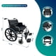 thumbnail image 4 of Silla De Ruedas Sobrepeso Bariatrica Full Deluxe 60cm, 4 of 7