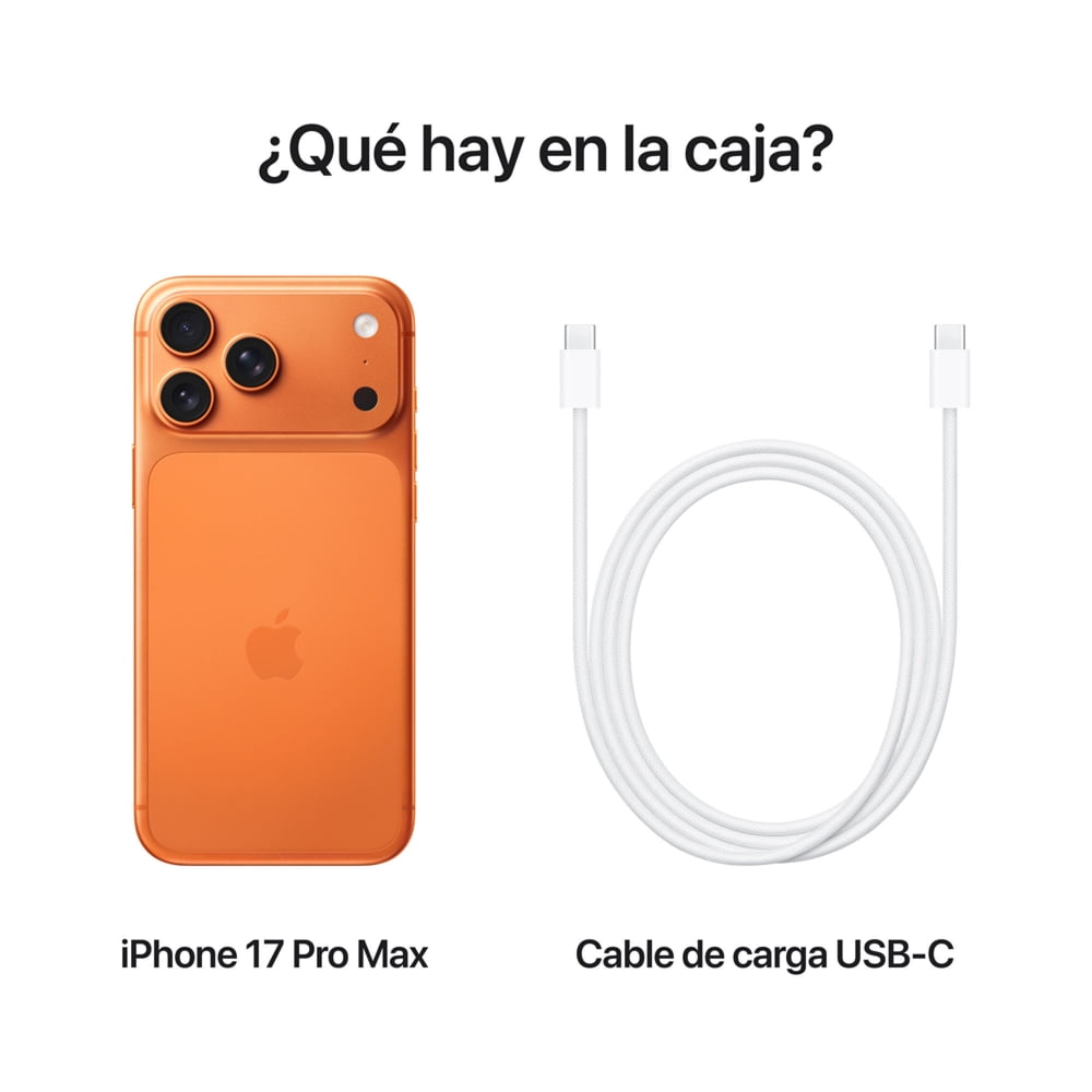 Apple iPhone 17 Pro Max 256GB Naranja Cósmico, foto 12
