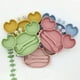 thumbnail image 2 of Baby Silicone Plate With Suction Cup, Suitable For Baby, Baby Spoon And Fork Set Suitable For Children, Baby Tableware, Children's Plate - Crab, 2 of 4