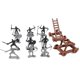thumbnail image 4 of Figuras De Acción Militar Army Men Soldiers Playset Sandtable Scene Play 14pcs, 4 of 5