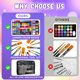 thumbnail image 2 of Kit Profesional de Pintura Facial GAJEXNG 100 Colores, 2 of 7