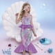 thumbnail image 4 of Disfraz de princesa Gesikai para niñas pequeñas, sirena, de 4 a 6 años, 4 of 6