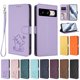 thumbnail image 3 of Funda Volteable tipo Billetera con Correa para Google Pixel 8, Lila Claro, 3 of 6