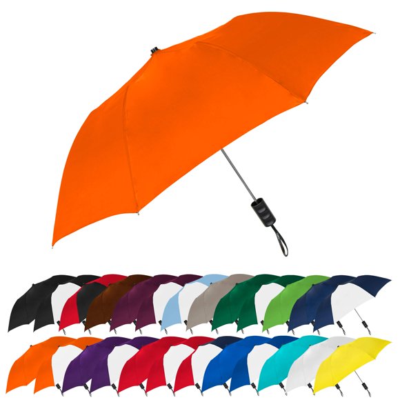 Paraguas de viaje StrombergBrand Spectrum Popular Style 42 naranja