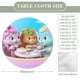 thumbnail image 2 of Mantel Ajustado Redondo Tea Town Ositos de Peluche 120 cm, 2 of 6