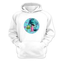 Genérico - Polerón Canguro Fabrica De Monstruos Blanco Talla M Unisex