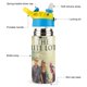 thumbnail image 3 of El Loto Blanco Botella de Agua con Tapa Pop Top de Un Toque, Acero Inoxidable, a Prueba de Fugas, para Deportes, Botella Infantil azul 12 oz, 3 of 6