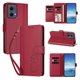 thumbnail image 2 of Funda Cartera Trébol para Motorola Edge 2024 5G con Ranuras Tarjetas y Carga Inalámbrica Rojo, 2 of 6