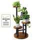 thumbnail image 1 of Soporte para plantas AUGOSTA, esquina, madera, metal, 4 niveles, para interiores y exteriores, 1 of 8