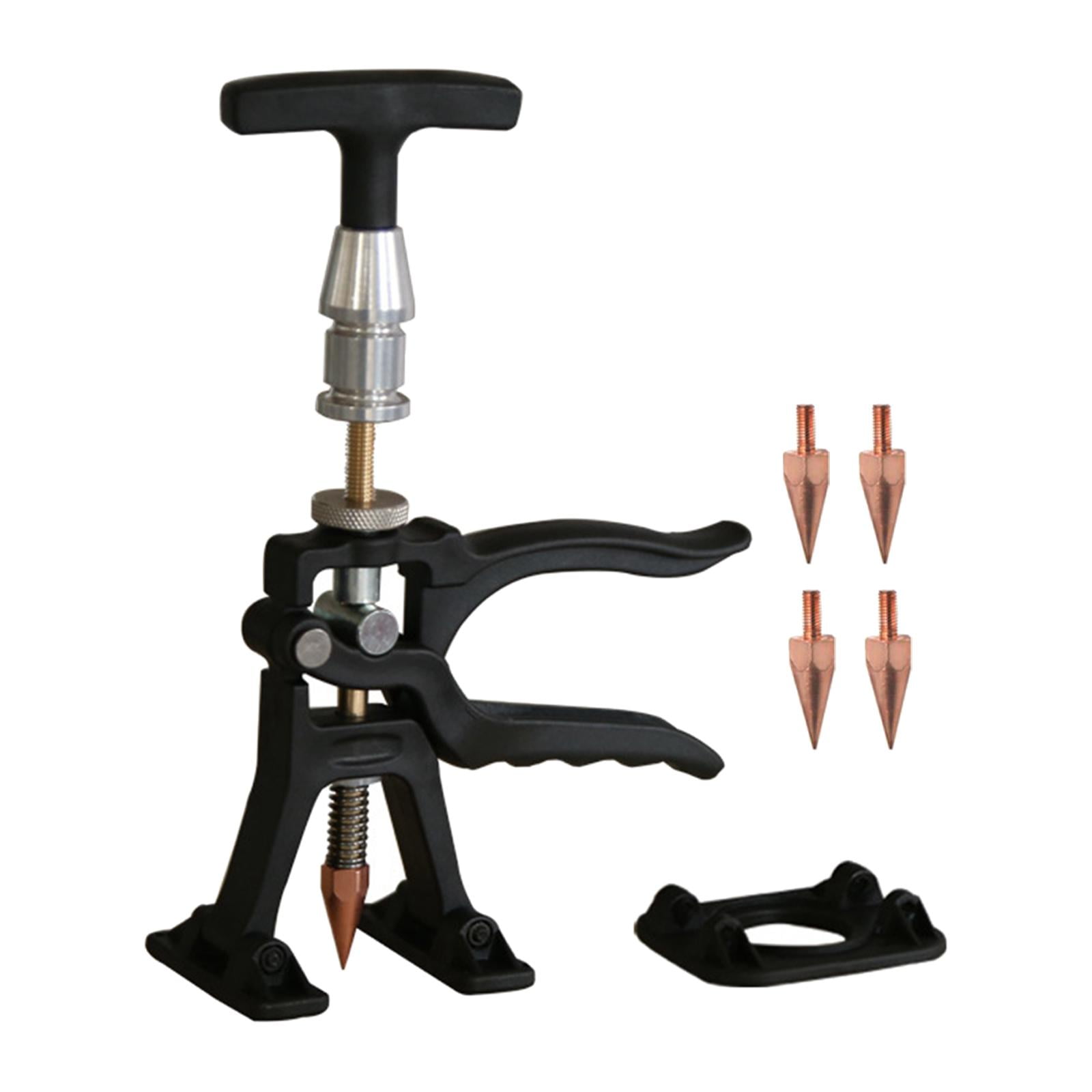 Magideal - Extractor De Abolladuras De Carrocería De Automóvil Abolladuras Automotrices Extractor Rápido Pequeño Elevador De Barra De Nivelación Profesional Con Extractor Manual 5 Puntas