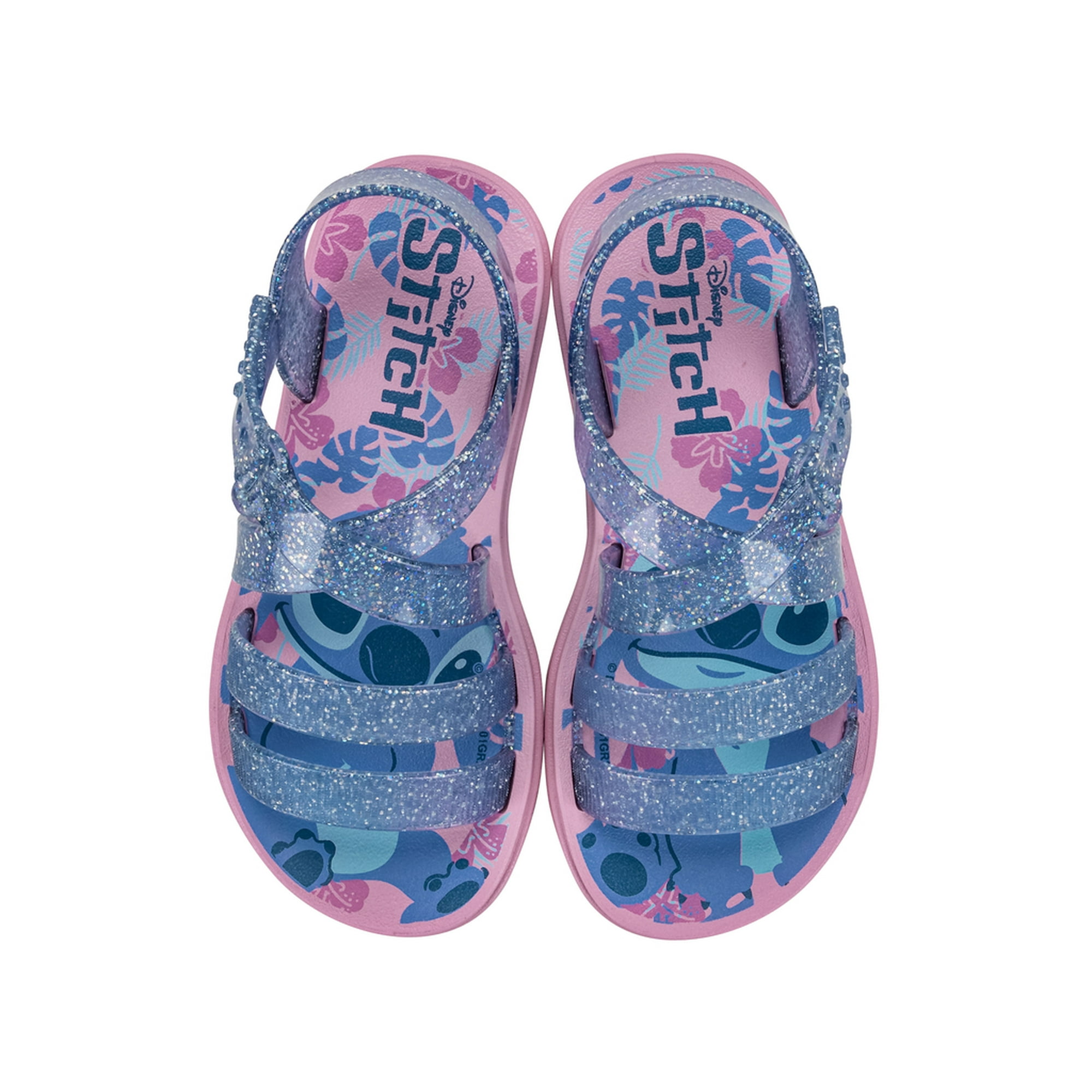Sandalia Infantil Azul/rosa Stich Sweet Ipanema
