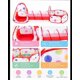 thumbnail image 4 of Castillo de Juegos Infantil con Túnel de Gateo y Estación para Pelotas, 4 of 6