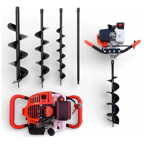 Erux - Barreno Ahoyador 52Cc 3Hp Encendido Eléctrico Fácil Encendido