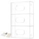 thumbnail image 1 of Soporte para guantera, montaje en pared, almacenamiento estándar triple, 1 of 8