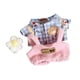 thumbnail image 1 of Ropa Para Muñecos De Peluche, Accesorios Para Fotos, Disfraces Hechos A Mano, Ropa Para Animales De Peluche, Camiseta Con Cuadrícula De Oso Azul, 1 of 3