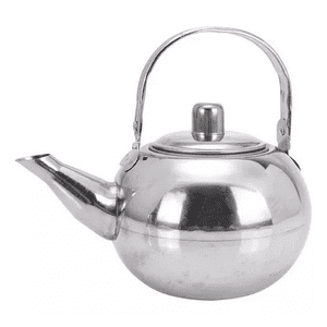 Genérico - Tetera Hervidor Con Infusor, Acero, 16 Cm