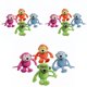 thumbnail image 1 of Mono de Peluche Fun Express 14 cm 12 piezas Colores Neón, 1 of 4