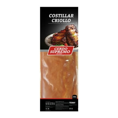 Costillar De Cerdo Criollo 1,8 Kg Cerdo Supremo