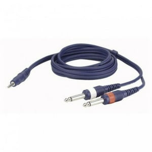 Dap Audio - Cable Audio 3.5Mm St A 2 Plug 6.3Mm 3Mts