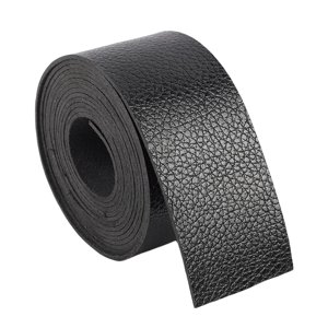 Bothyi - Tiras De Correa De Cuero Pu Suministros Decorativos Para Herramientas De Monedero De Taller Negro