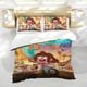 thumbnail image 5 of Primos Conjunto de sábanas temático, trío de piezas, cómodo y amigable con la piel, diseño único, regalo de decoración para el hogar para familiares, amigos y fans,135cm *200cm, 5 of 6