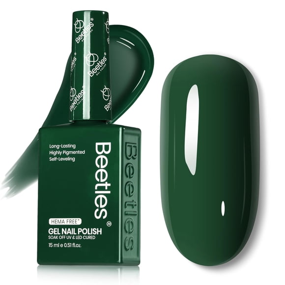 Esmalte de gel Beetles 15 ml Verde Bosque Lluvioso Oscuro