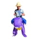 thumbnail image 2 of Disfraz Dinosaurio Verde Inflable Adulto - Niños Inflables, 2 of 3