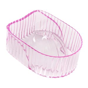 Ioensy - Nail Soaking Bowl Nail Art Tool Manicure Spa Remover Acrílico Para Home Salon Pink