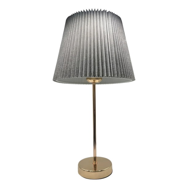 Lampara De Velador Lampara De Mesa Basica Minimalista gris