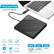 thumbnail image 2 of Unidad DVD Externa Amicool A11 USB 3.0 USBC Negra, 2 of 3
