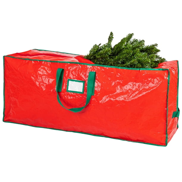Bolsa de almacenamiento para árbol de Navidad práctica para lavar ropa sucia, impermeable, 7.5 pies