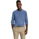 thumbnail image 1 of Jersey Tommy Hilfiger liso con cuello redondo para hombre, color azul/HTR, talla XL, 1 of 3