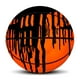 thumbnail image 2 of Balón de Baloncesto de Goma Premium Chaos Naranjo Talla 6, 2 of 2